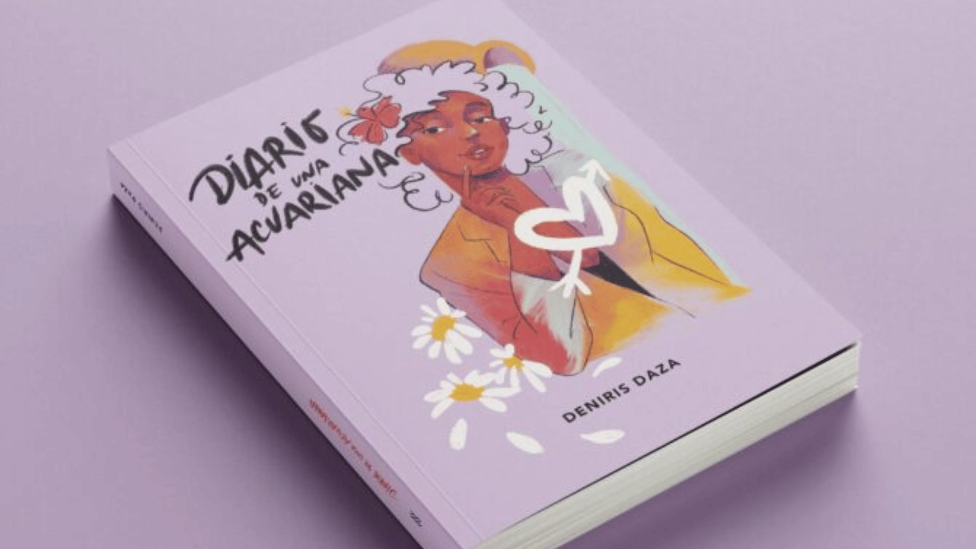 Libro El diario de una acuariana, de la escritora venezolana Deniris Daza.