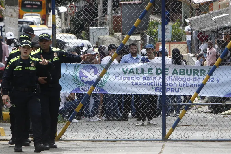 Mesa de diálogo por la Paz Urbana en Itagüí.