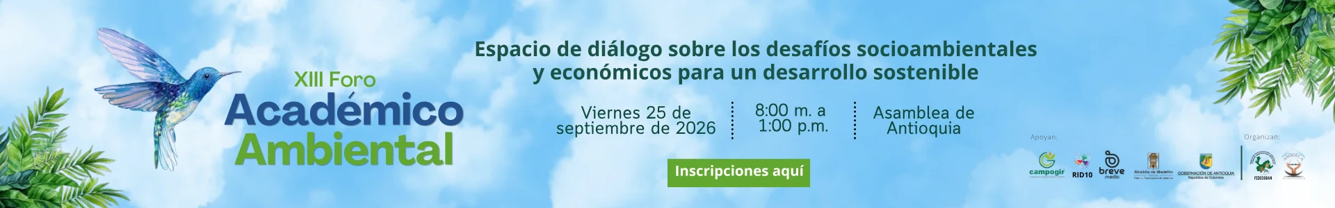 Foro Acad&eacute;mico Ambiental de Asogeca y Fedecoban en Medell&iacute;n.